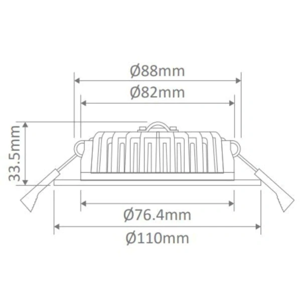 Downlight BLISS-10-WHT 20706 Downlight BLISS-10-WHT 20706