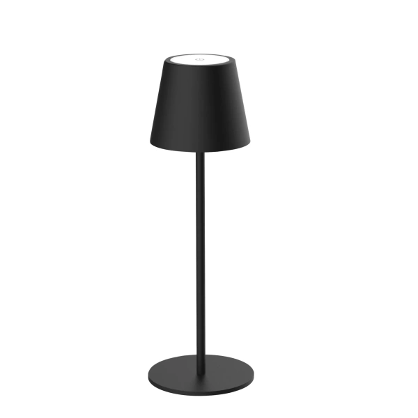 Table lamp Mindy LED Rechargeable touch BLK