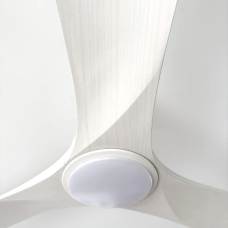 Ceiling fan Spitfire DC D52 White Base White-wash Blades 18w LED Light