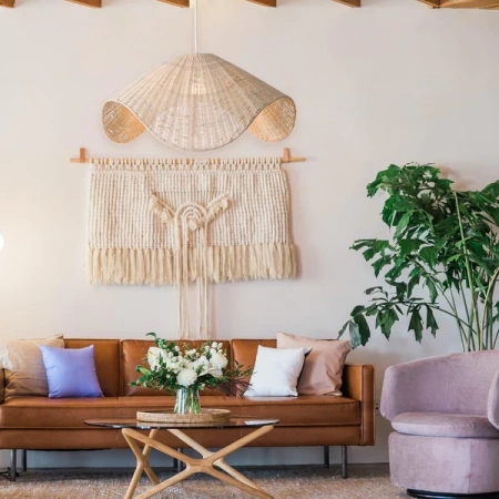 Pendant Light Adaya Rattan Natural