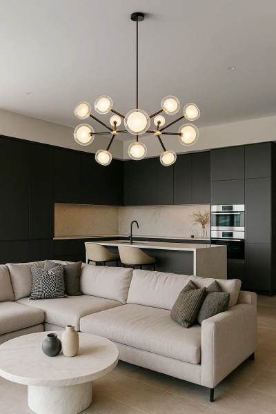 Pendant lamp Kari P12 BL