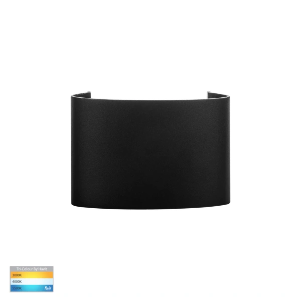 Wall light Maro Up & Down TRICol LED 4W IP54 12V BLK