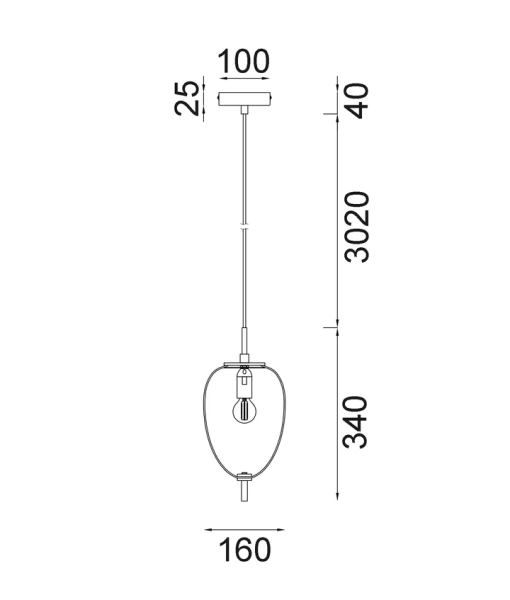 Pendant lamp PINO 2 E14 Opal Matte Pendant lamp PINO 2 E14 Opal Matte