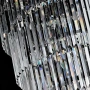 Pendant lamp Chanel L High Quality K9 Crystal 35xE14 D700 BLK