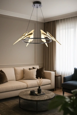 Pendant lamp Lind P6 Bird BL