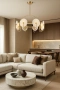 Pendant lamp Halo Alabaster Spanish Marble D85 LED 72W 3K BRS