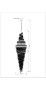 Pendant lamp ELIAS E14 25W CH