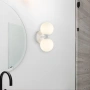Wall light OBERON 2 G9 IP44 WHT