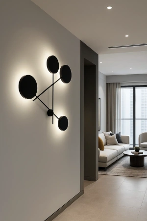 Wall lamp Triangulum W4 BL