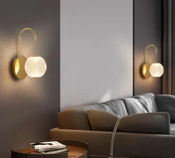 Wall light Langdon LED Gold - 3K