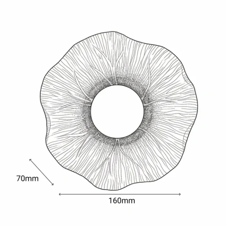 Wall light Lotus 3W LED 3CCT GL