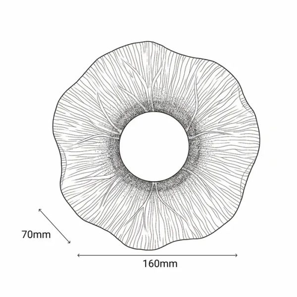 Wall light Lotus 3W LED 3CCT GL