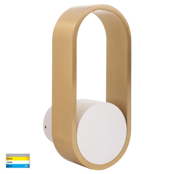 Wall light Ovale HV8080T-WHTBR LED 7W TRI Colour Dimmable Wall light Ovale HV8080T-WHTBR LED 7W TRI Colour Dimmable