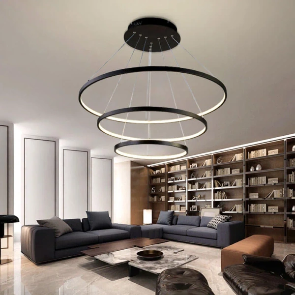 Pendant lamp MYFAIR-3-80 Black