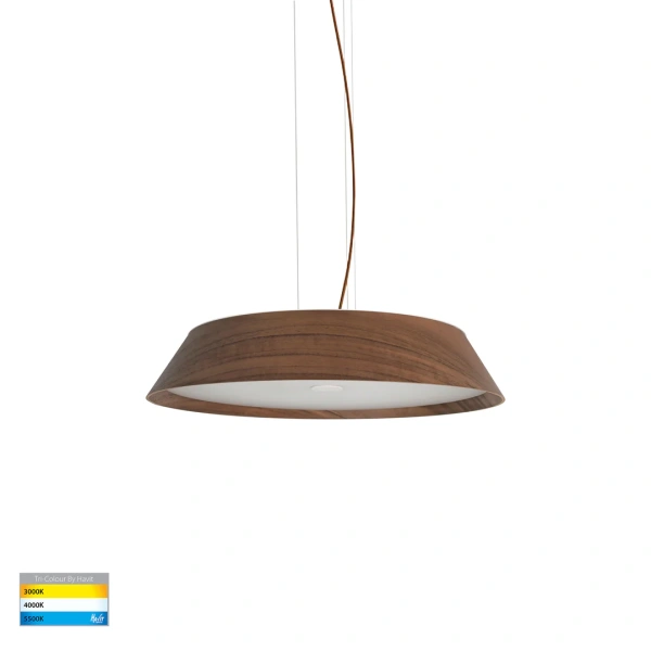 Pendant lamp Noyer 420mm Walnut Timber