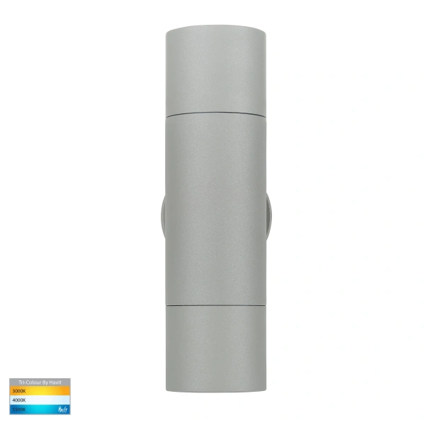 Wall light Tivah Light Up Down MR16 3CCT Silver