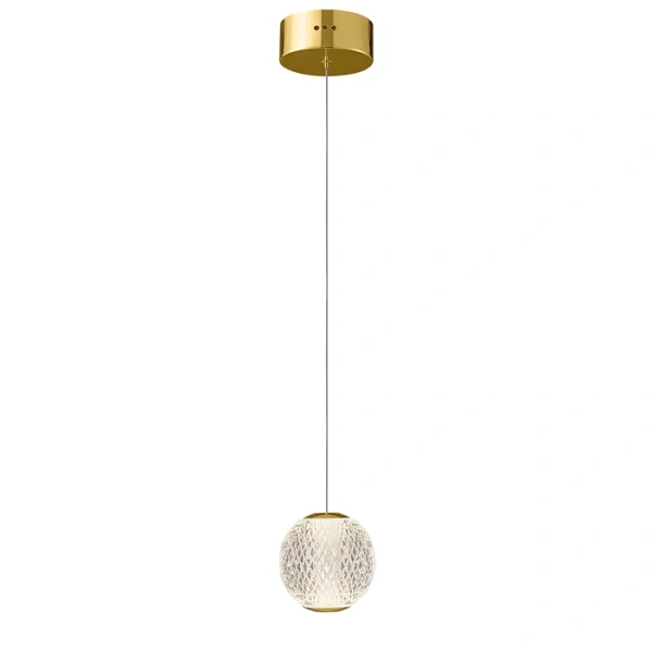 Langdon-1 Light LED Pendant Gold 3K Langdon-1 Light LED Pendant Gold 3K