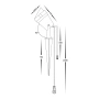 Spike light SPITZE 12V LED 3W HV1428RGBCW RGB BLK