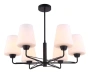 Pendant lamp ABBEY1 E27 black