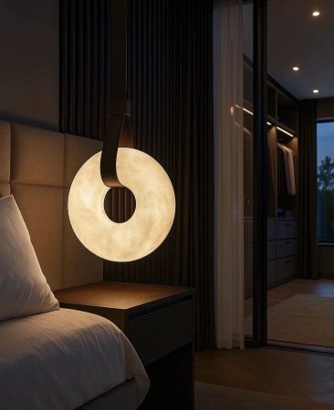 Pendant lamp Calcena P1 Alabaster Spanish Marble LED 12W 3CCT BRS