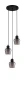 Pendant lamp CHAMPAN2X3R E27 black