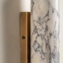 Wall lamp Lova marble G9 Aged brass