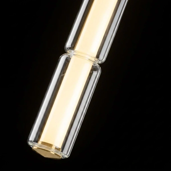 Pendant lamp Vento Glass L210 3CCT LED BR