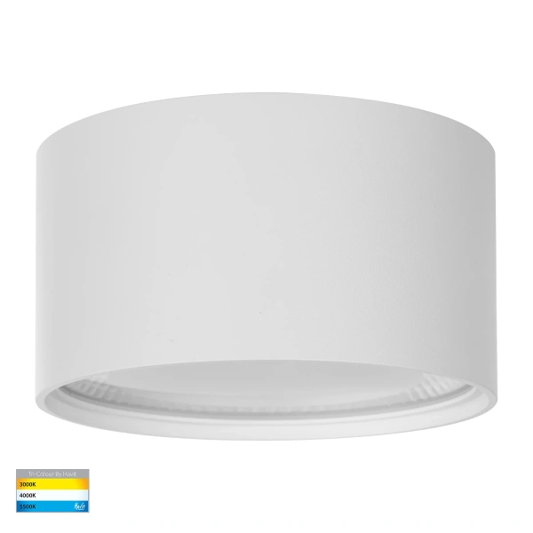Surface downlight Nella Surface Mounted 12V 3CCT LED 18W WHT