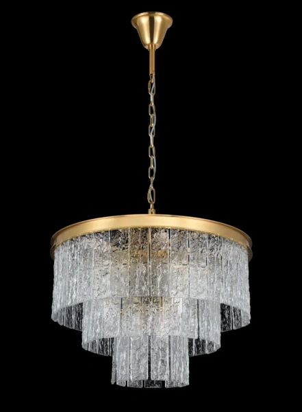Chandelier PALAZZO-11L Brushed Brass Chandelier PALAZZO-11L Brushed Brass