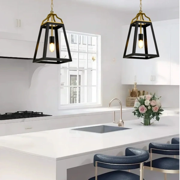 Pendant lamp MONTEAL 1 E14 AGBK
