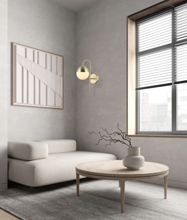 Wall light ARO2 IP20 G9 GLD