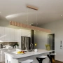 Pendant lamp Skyline LED 78W 3K L180 GD