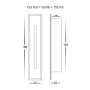 Step light Paso HV3106T-BLK-240V