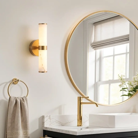Wall light Ella 2 Exterior 8W LED GLD