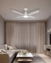 Ceiling fan Cardinia AC D48 with LED 18W WH