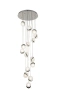 Pendant lamp Uranus 15 LED 90W CCT Dim D59 CHR remote