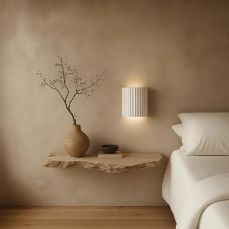 Wall lamp Molten Plaster GU10