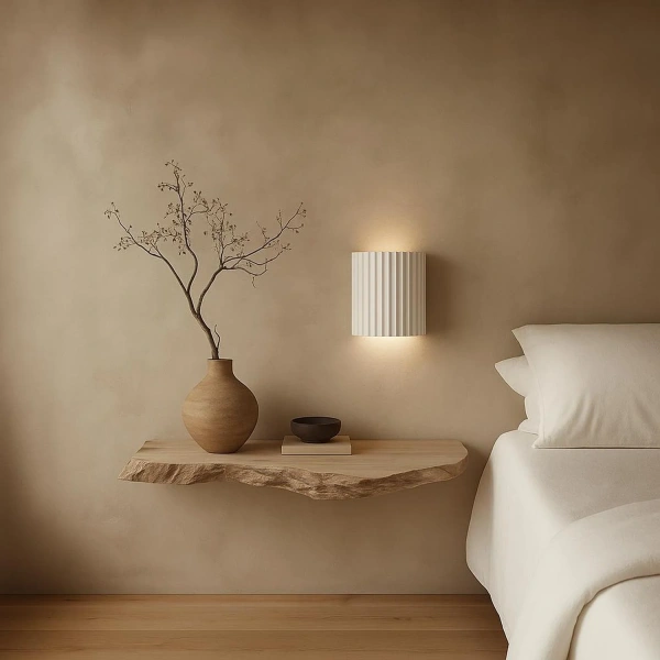Wall lamp Molten Plaster GU10