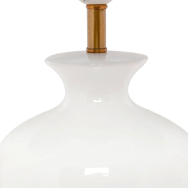 Table Lamp Camille White