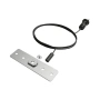 Suspended track set Edge 3M 4lt LED 24W BLK