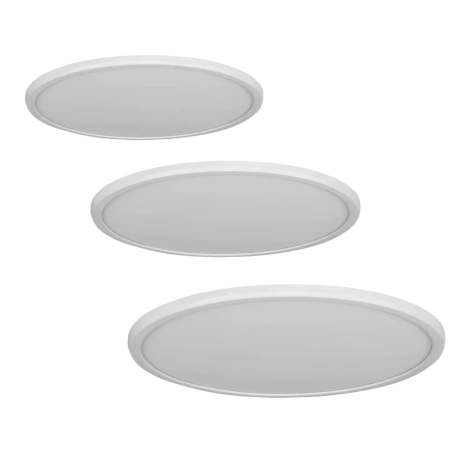 Ceiling lamp SLIM Oyster Light LED 40W 3CCT D50 HV5879T-WHT