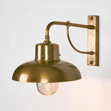 Wall light Bridgewater Outdoor E27 H380 BRS