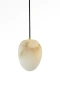 Pendant lamp Ateca P15 Alabaster Spanish Marble G9 BRS