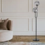 Floor lamp ETERNA E27 H157 BLK