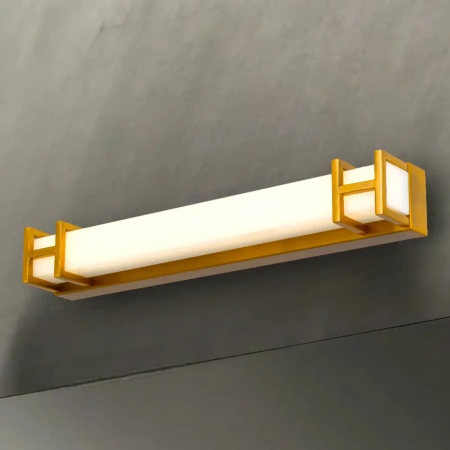Wall light GILSON 40 8w LED 3CCT IP44 NON-DIM L416 GLD Display