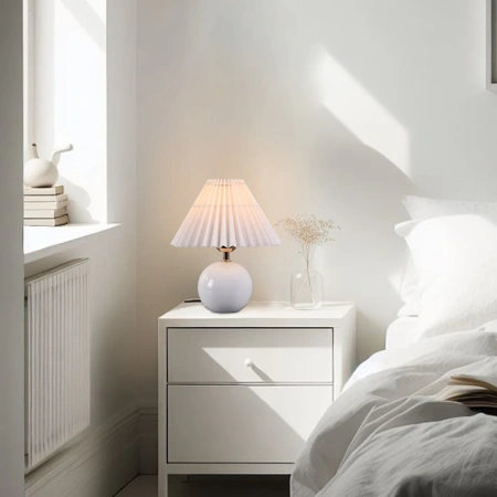 Table lamp Orbelle E27 WH