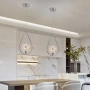 Pendant lamp MARGOT 1 LED 10W 3K CH