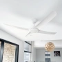 Ceiling Fan Flatjet 3-4-5 blades WHT 56
