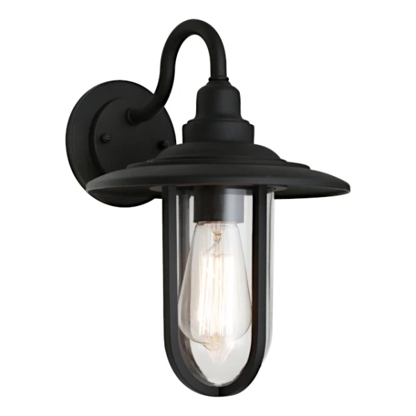 Wall Light Montana 1lt E27 BLK