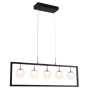 Pendant lamp Franco 5 Light Bar